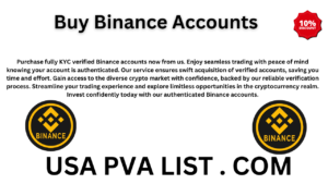 Buy Binance Accounts