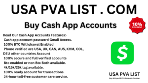 Buy Cash App Accounts