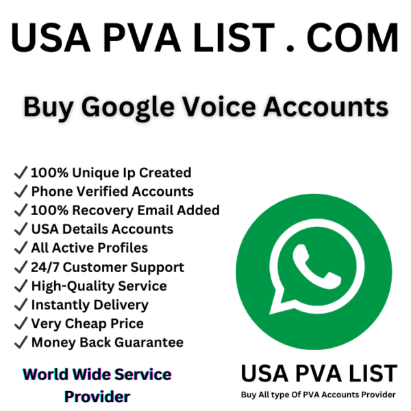 Buy Google Voice Accounts