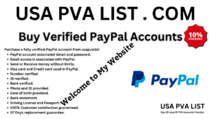 Buy Verified PayPal Accounts 