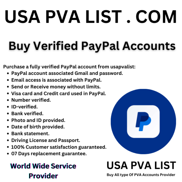 Buy Verified PayPal Accounts