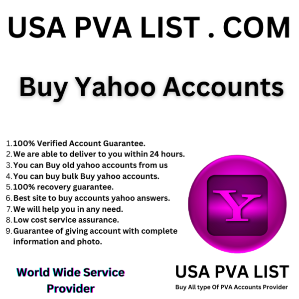 Buy Yahoo Accounts